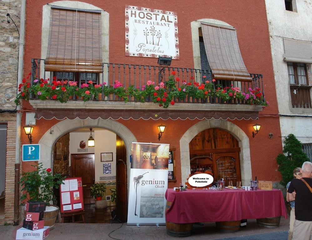 Hostal Populetus Poboleda Exterior photo